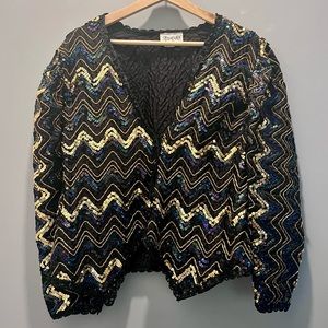 Vintage Sequin Blazer